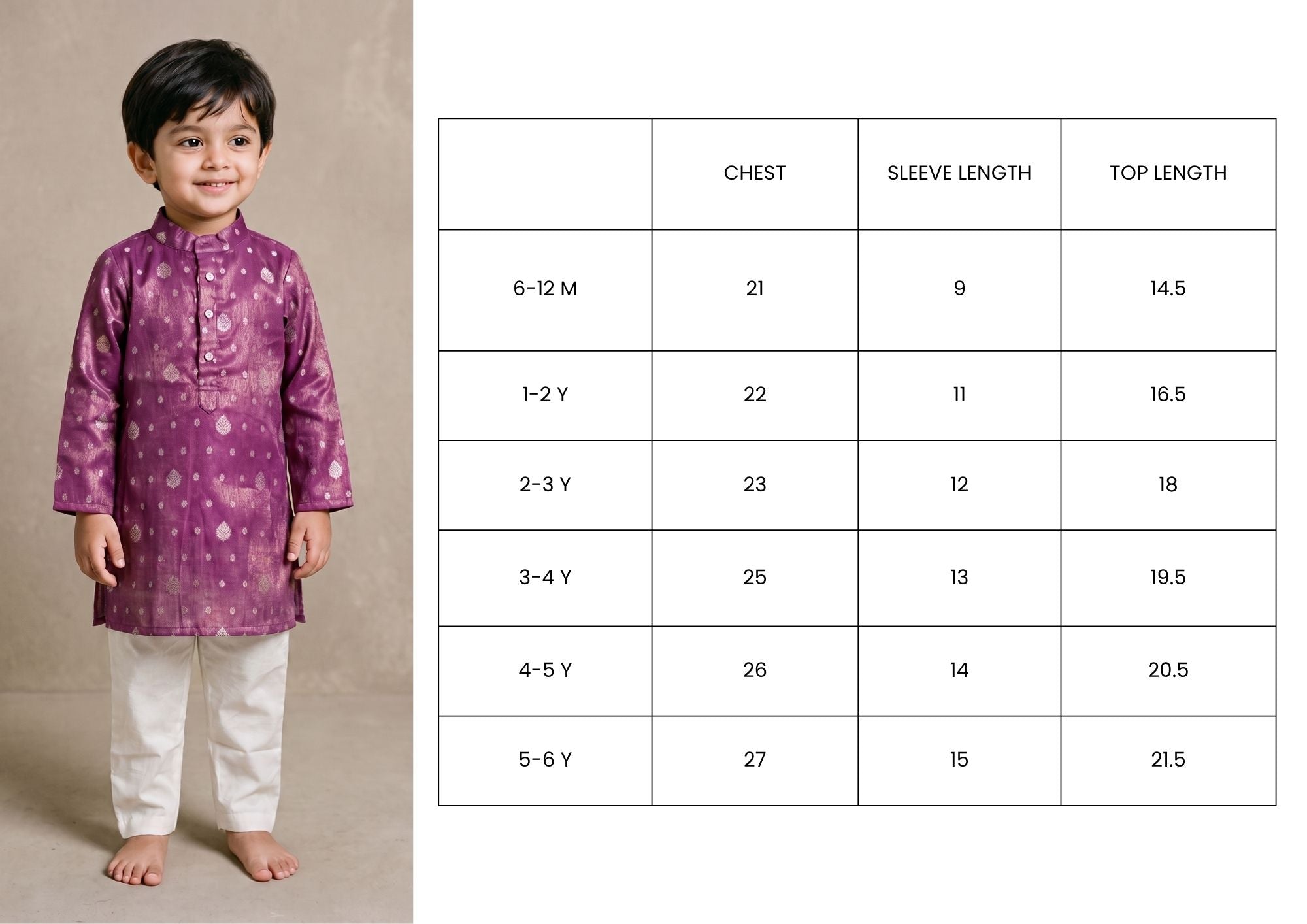 Brocade Kurta with Pants
