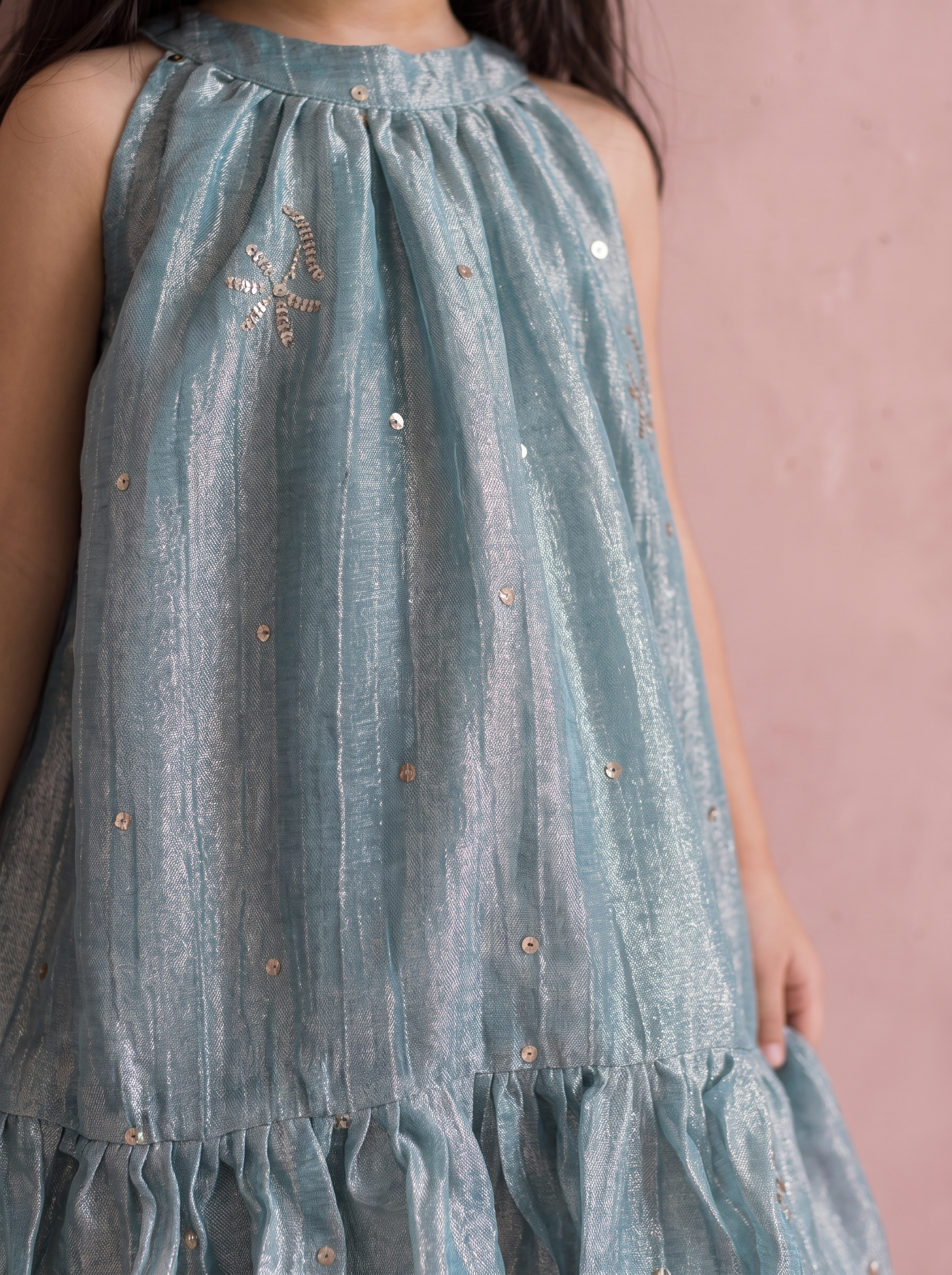 Teal Dress