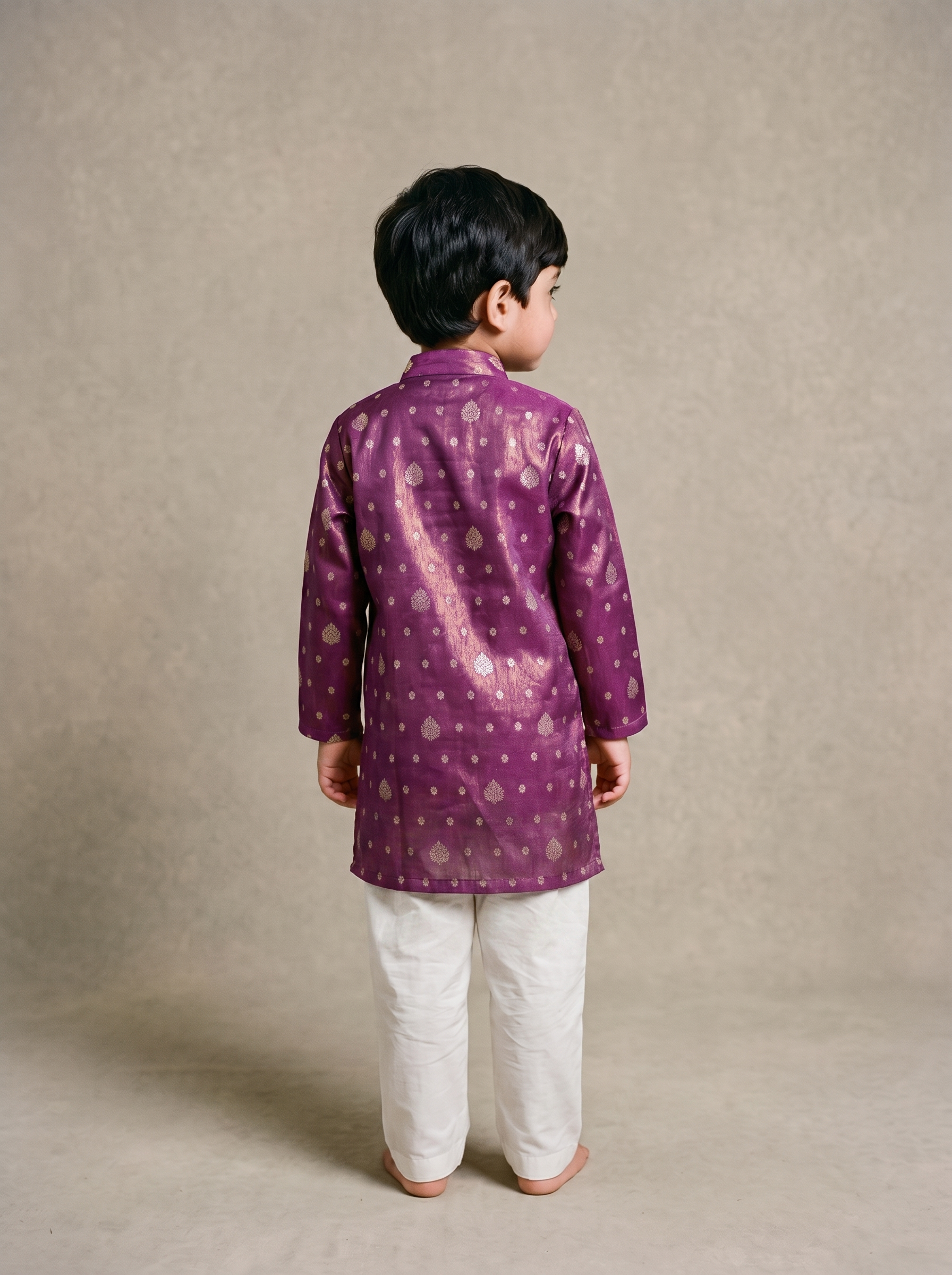 Brocade Kurta with Pants