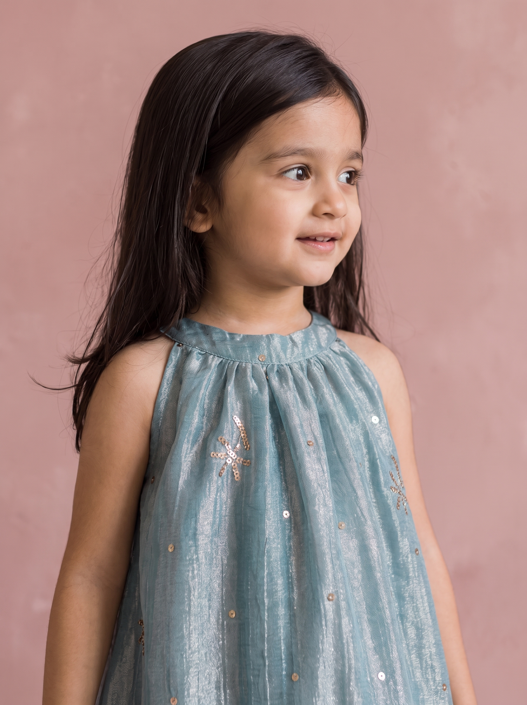 Teal Dress