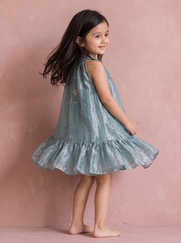 Teal Dress