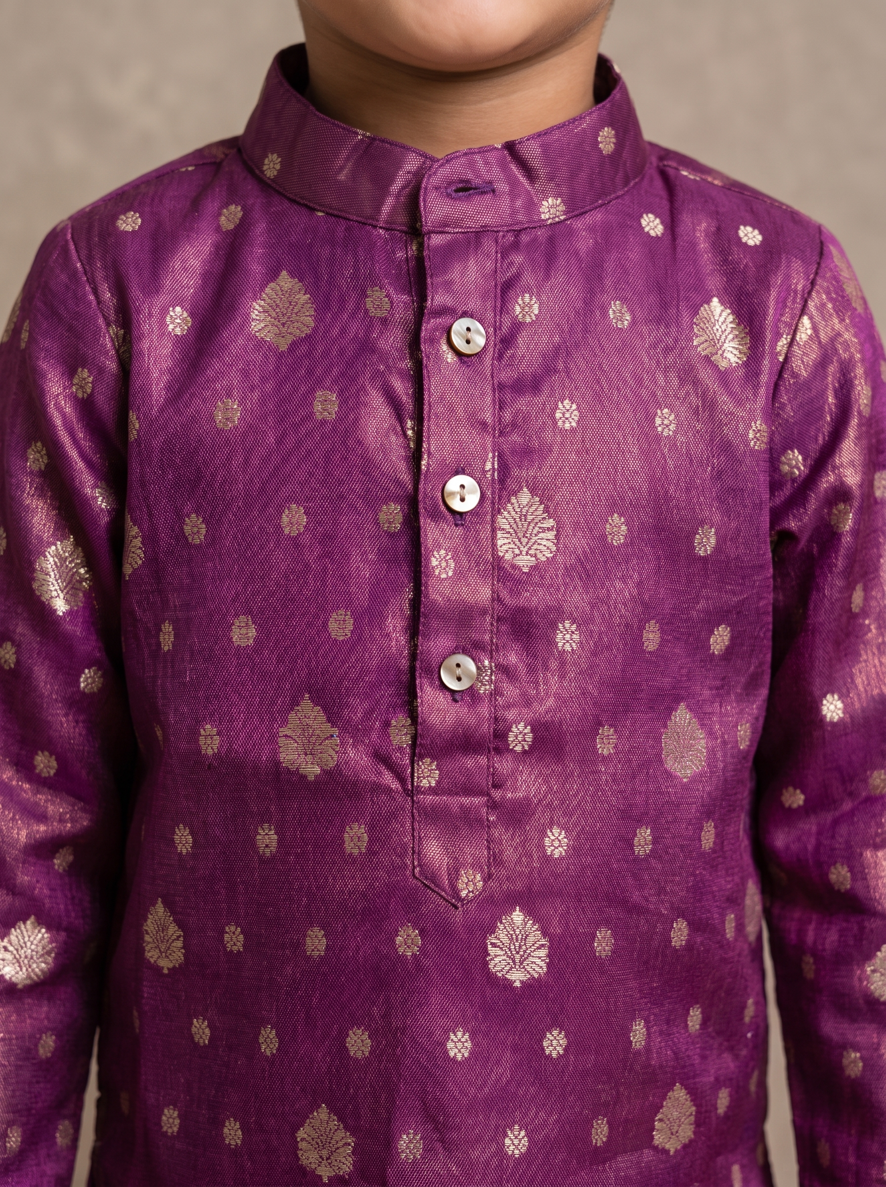 Brocade Kurta with Pants
