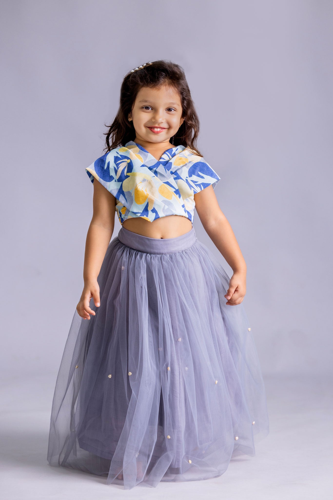 Aztec Print Top And Skirt