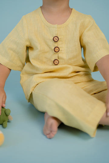 Lemon Kurta and Pants