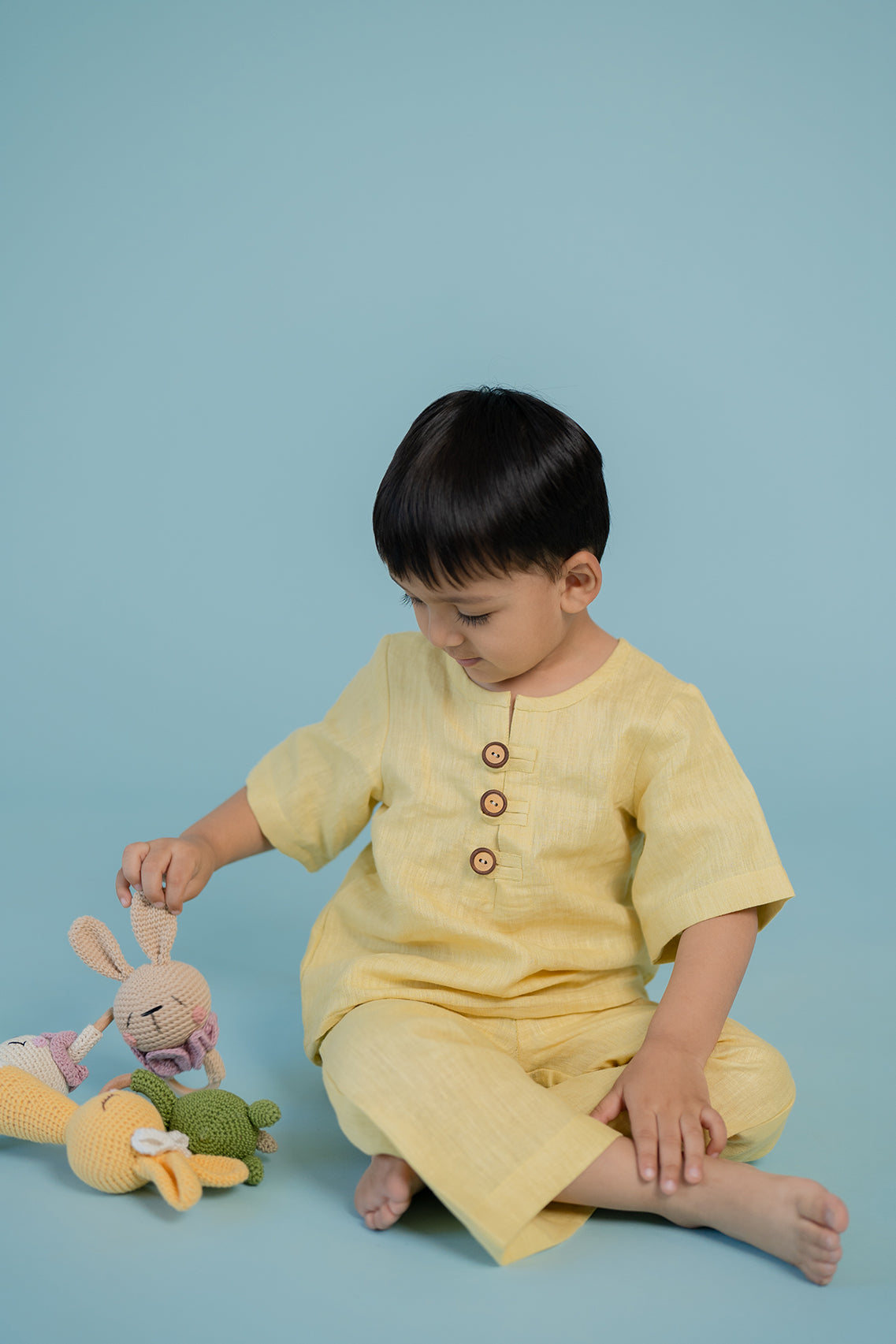 Lemon Kurta and Pants