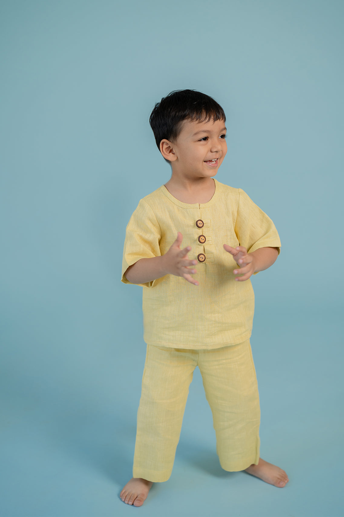 Lemon Kurta and Pants
