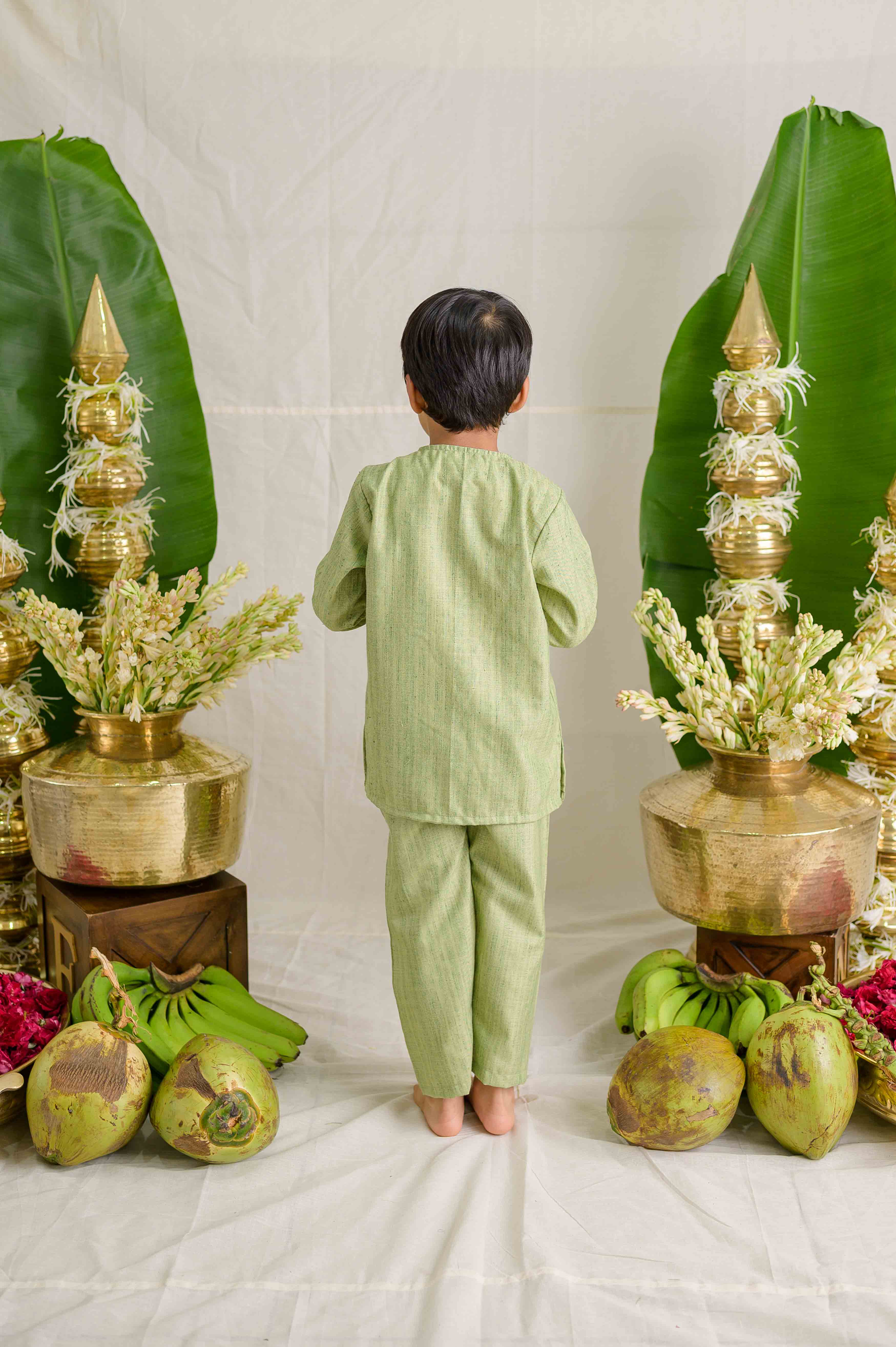 Pista Barfi Kurta Set