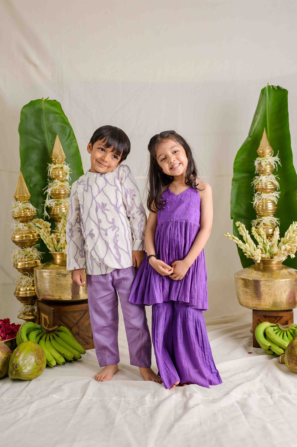 Lilac Leher Twinning Set