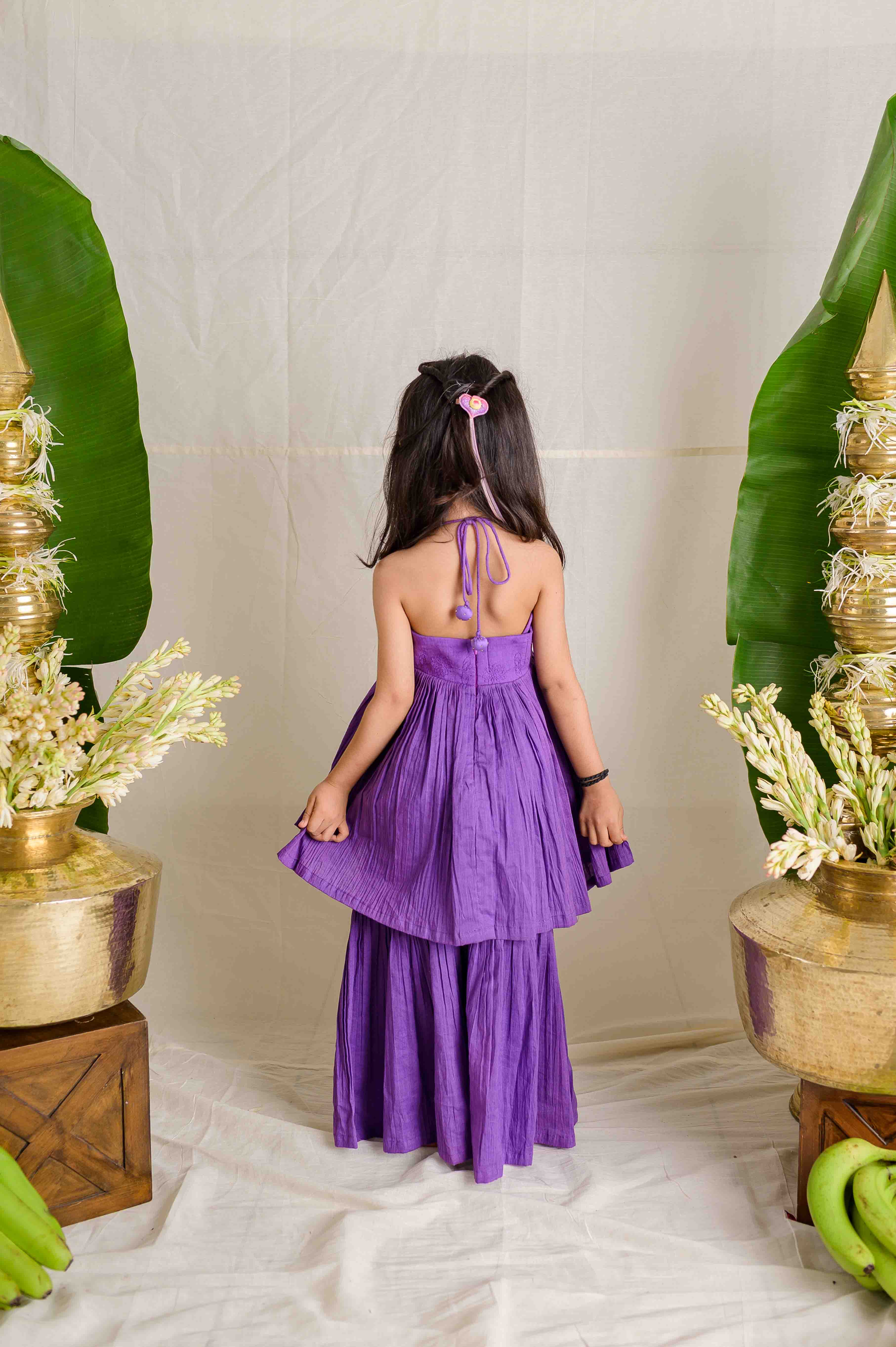 Lilac Sharara Set