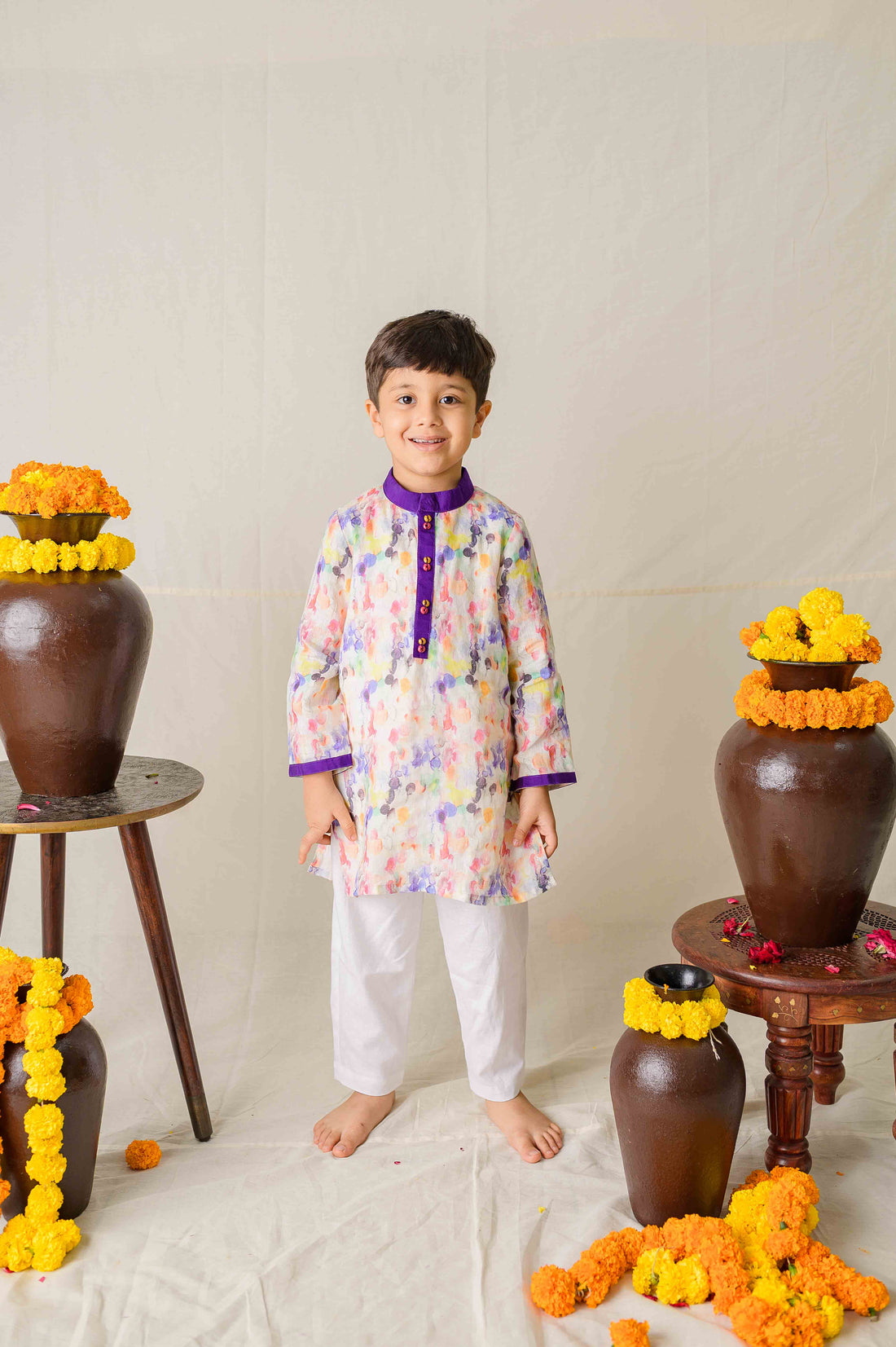 Barfi Pop Kurta Set
