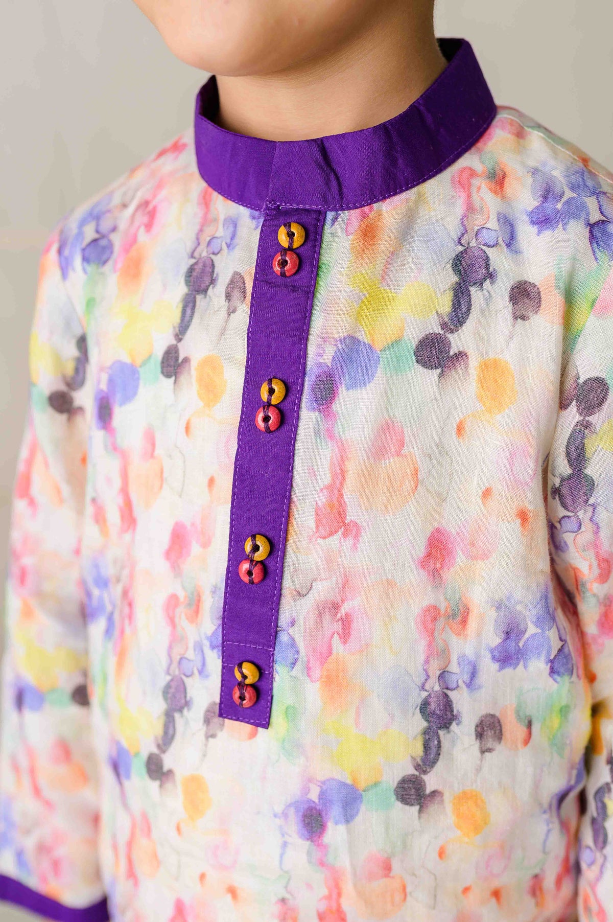 Barfi Pop Kurta Set