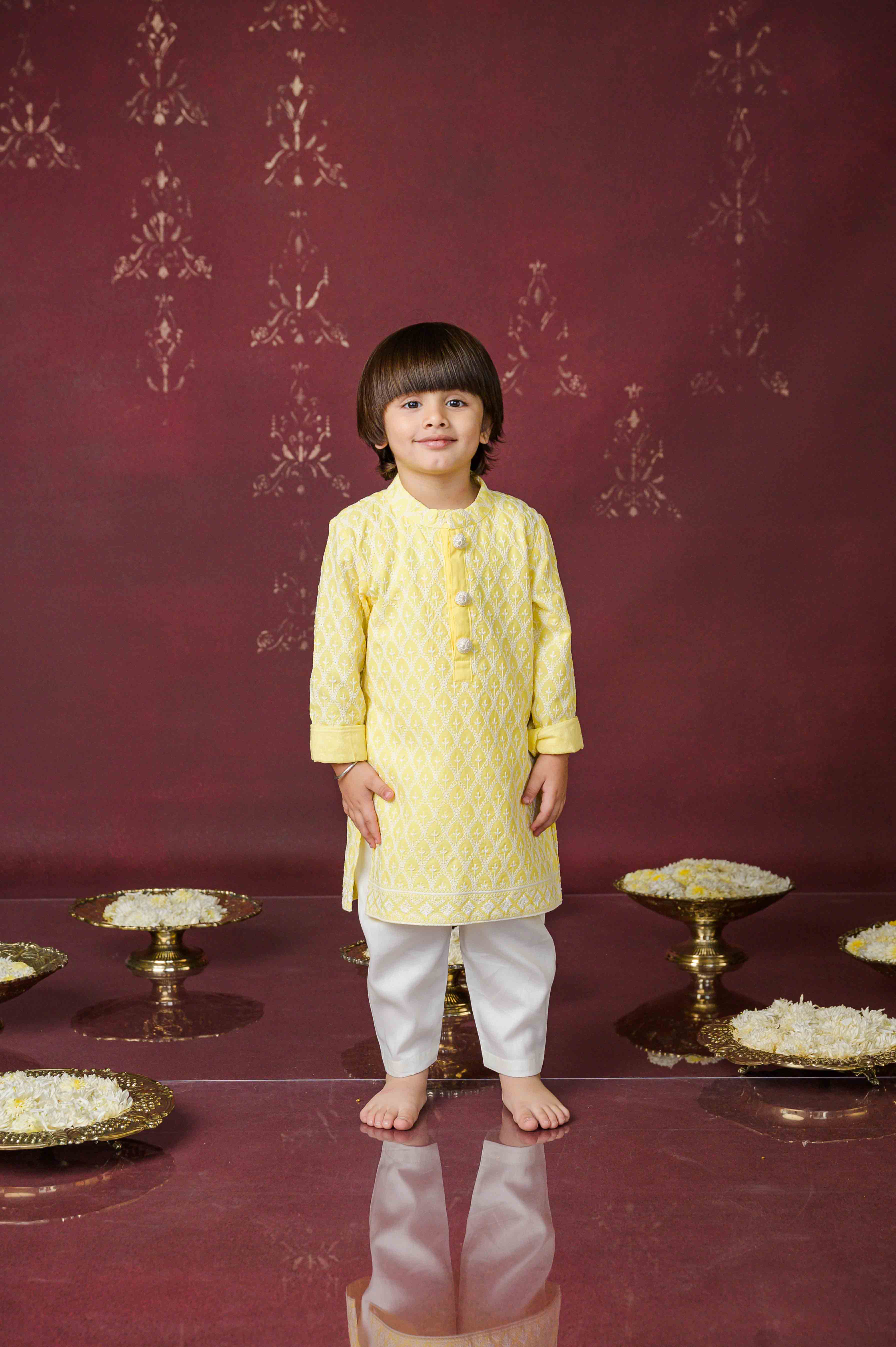 Noor-e-Zard Kurta Set