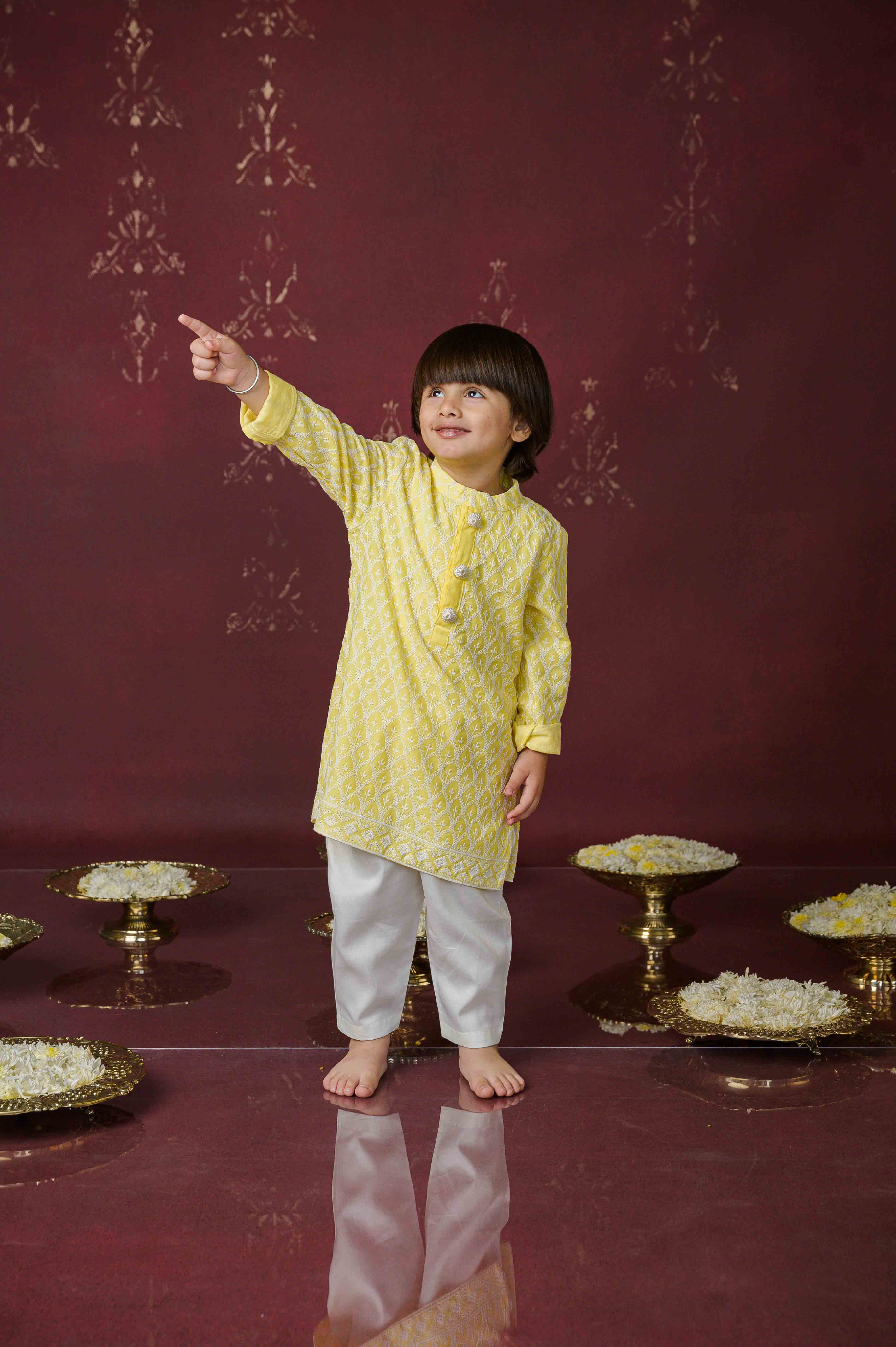 Noor-e-Zard Kurta Set