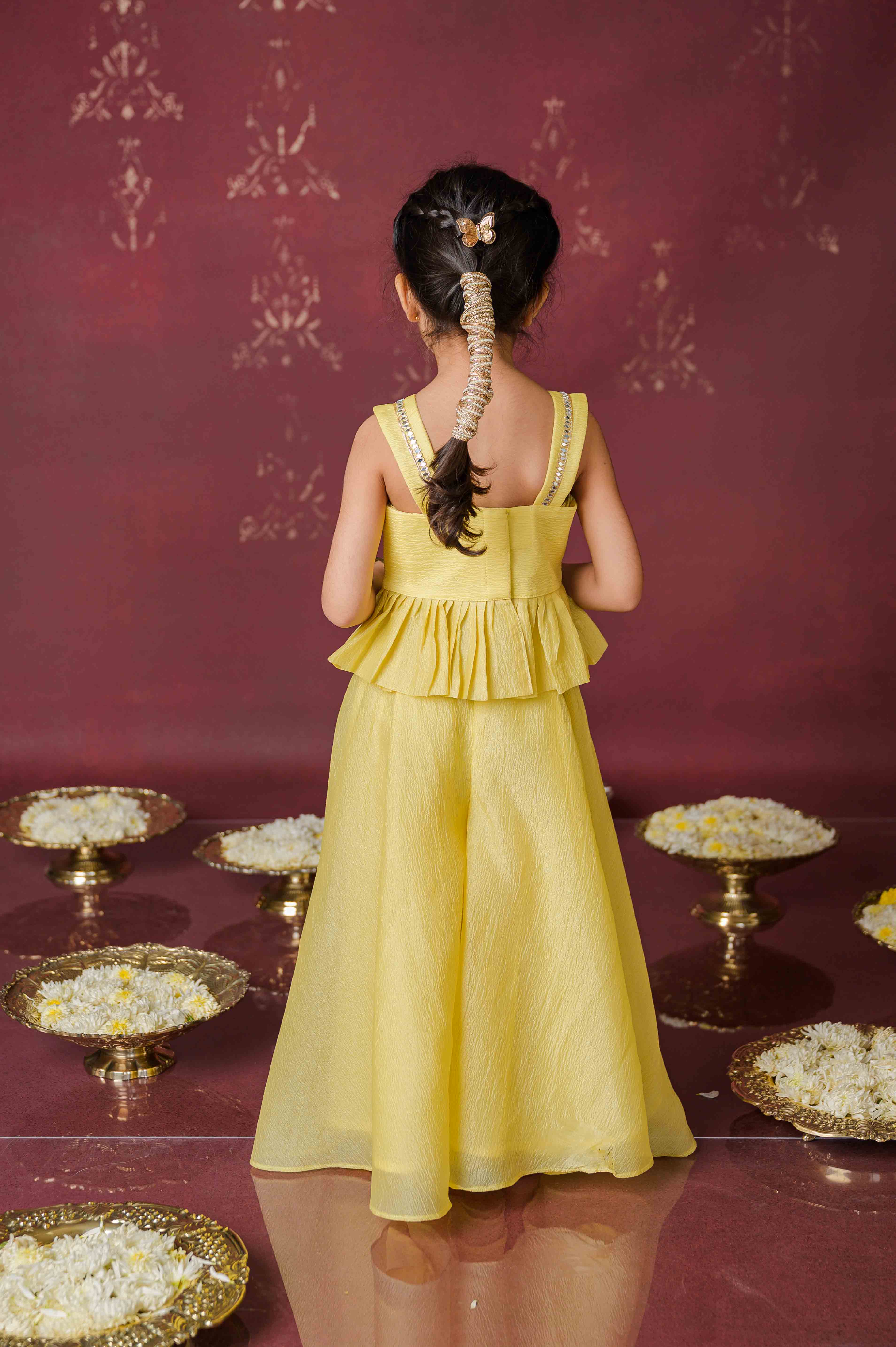 Surajmukhi Tara Peplum Set