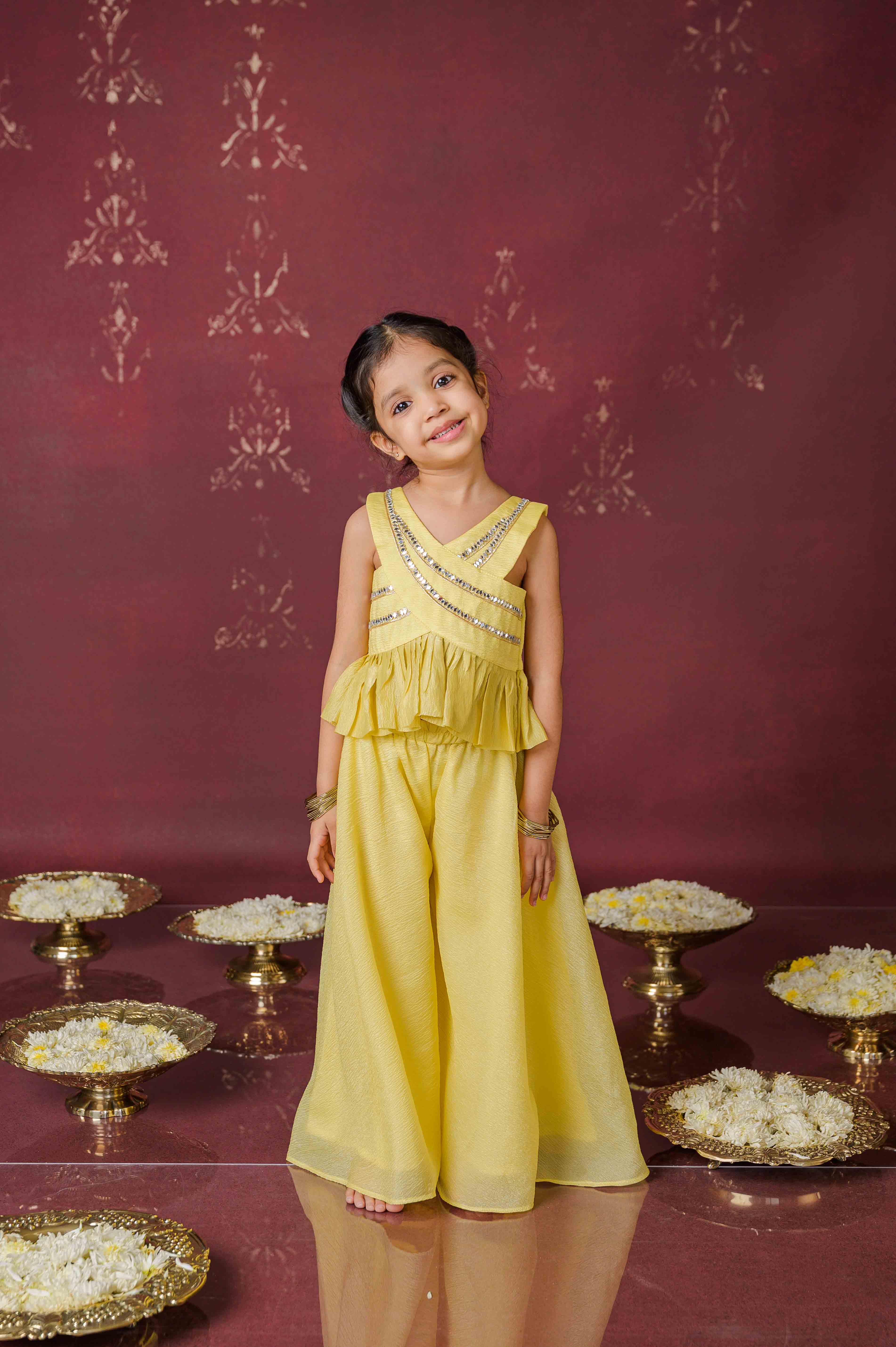 Surajmukhi Tara Peplum Set