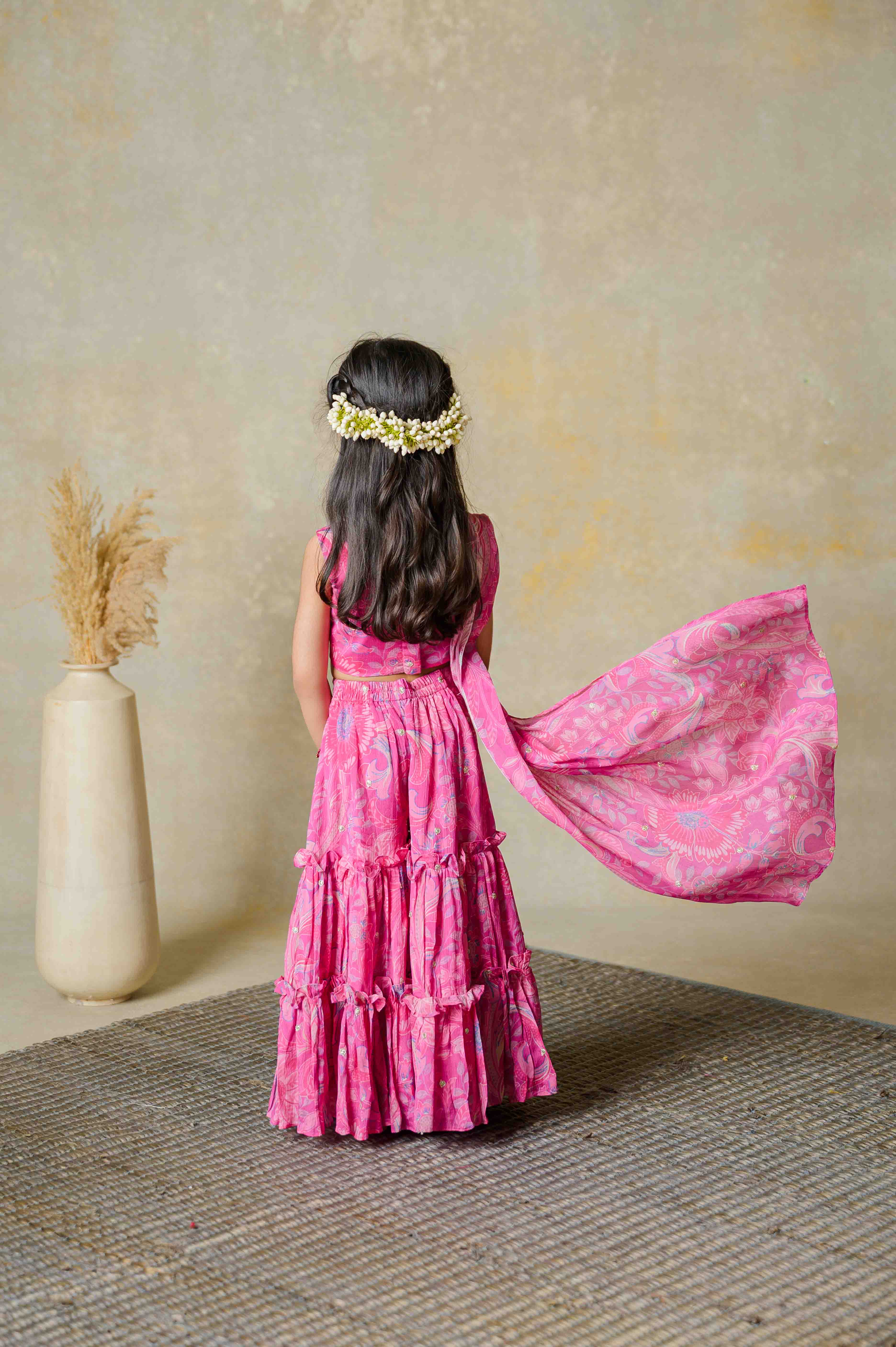 Phoolon Ki Pari Pre-draped Set