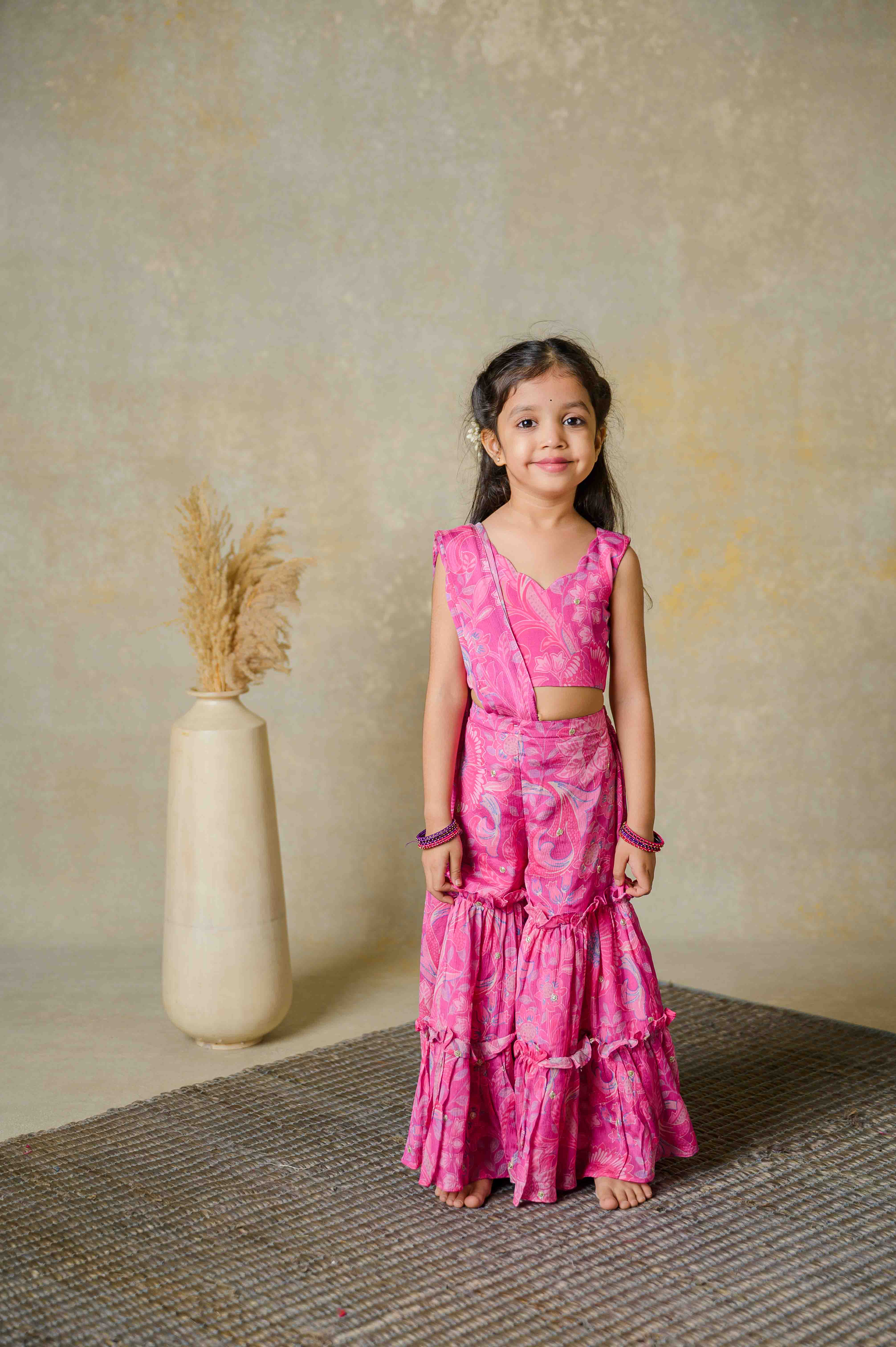 Phoolon Ki Pari Pre-draped Set