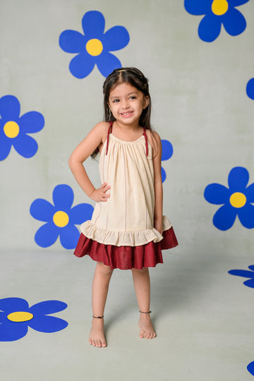 Cherry Cream Dress