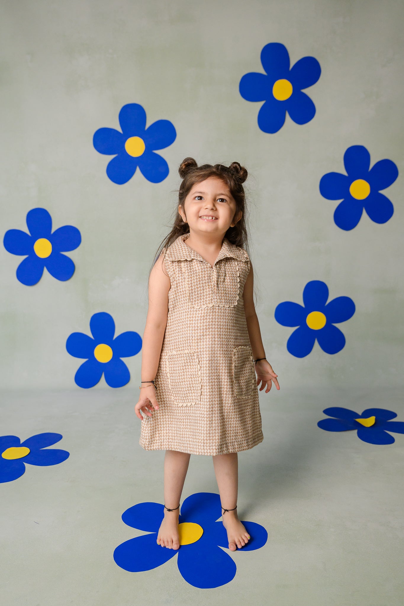 Cookie Check Dress