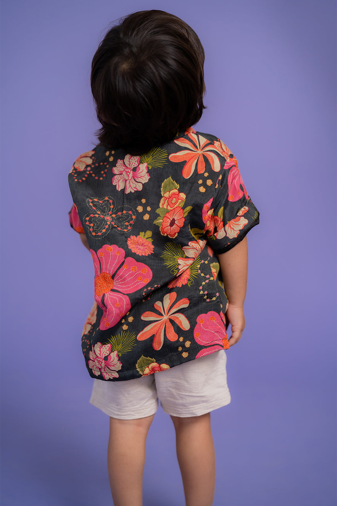 Pitch Black Blooming Shirt