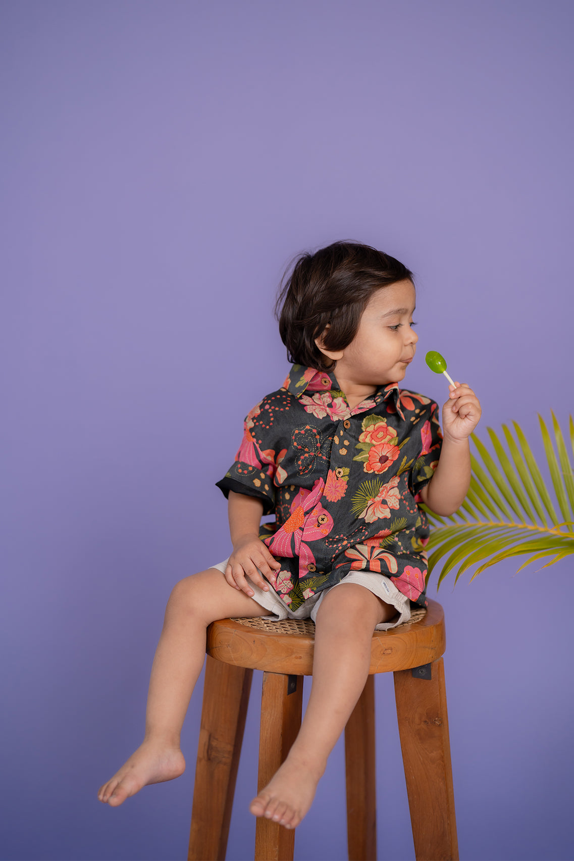 Pitch Black Blooming Shirt