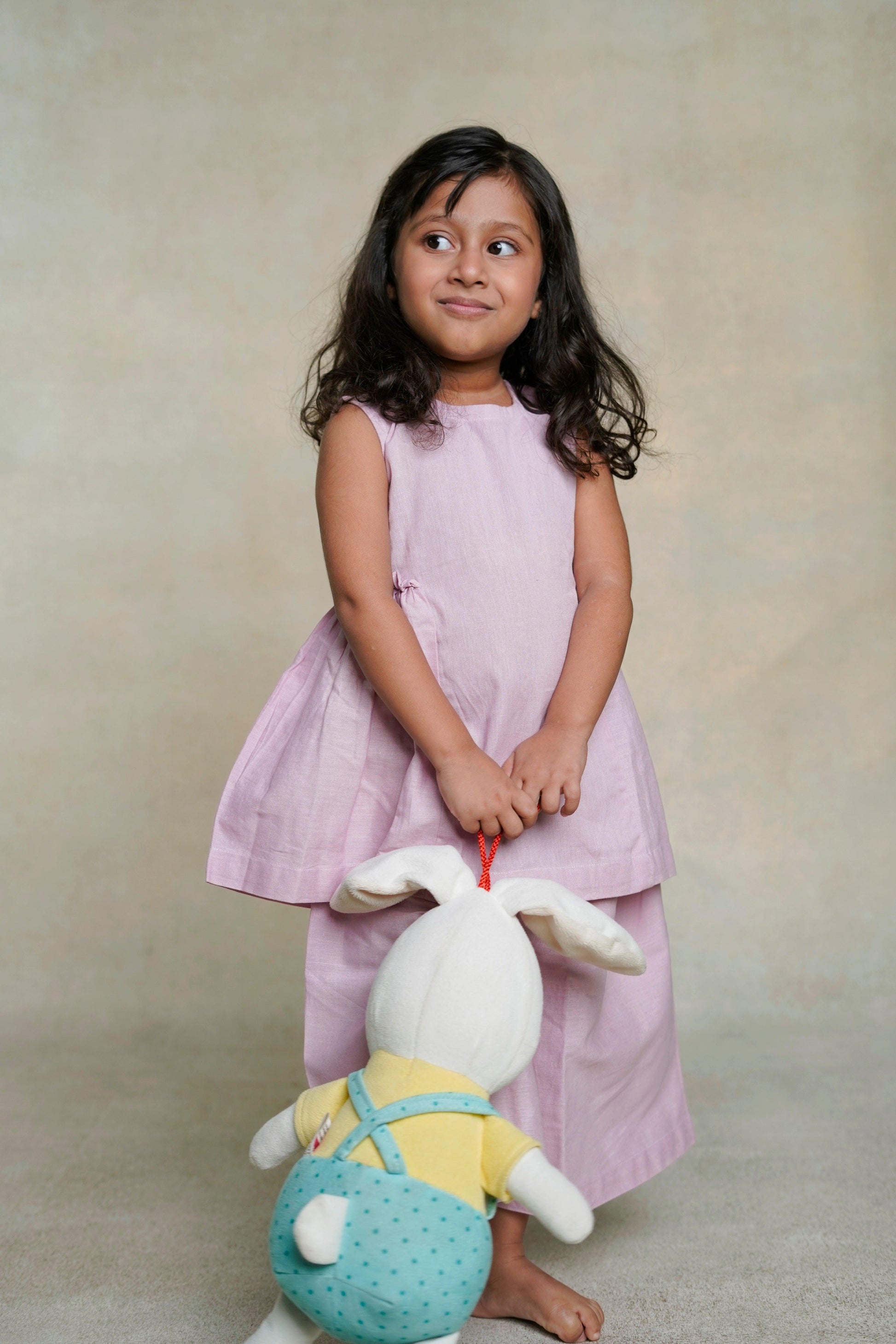 Lilac Pleated Co-ord - thekansha