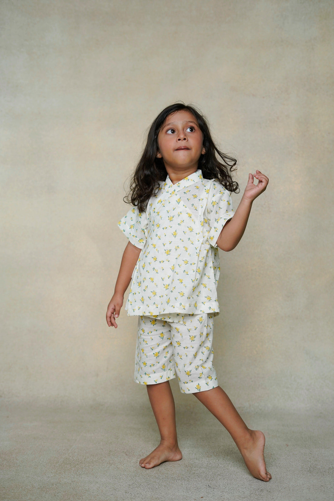 Lemonade Kimono Set - thekansha