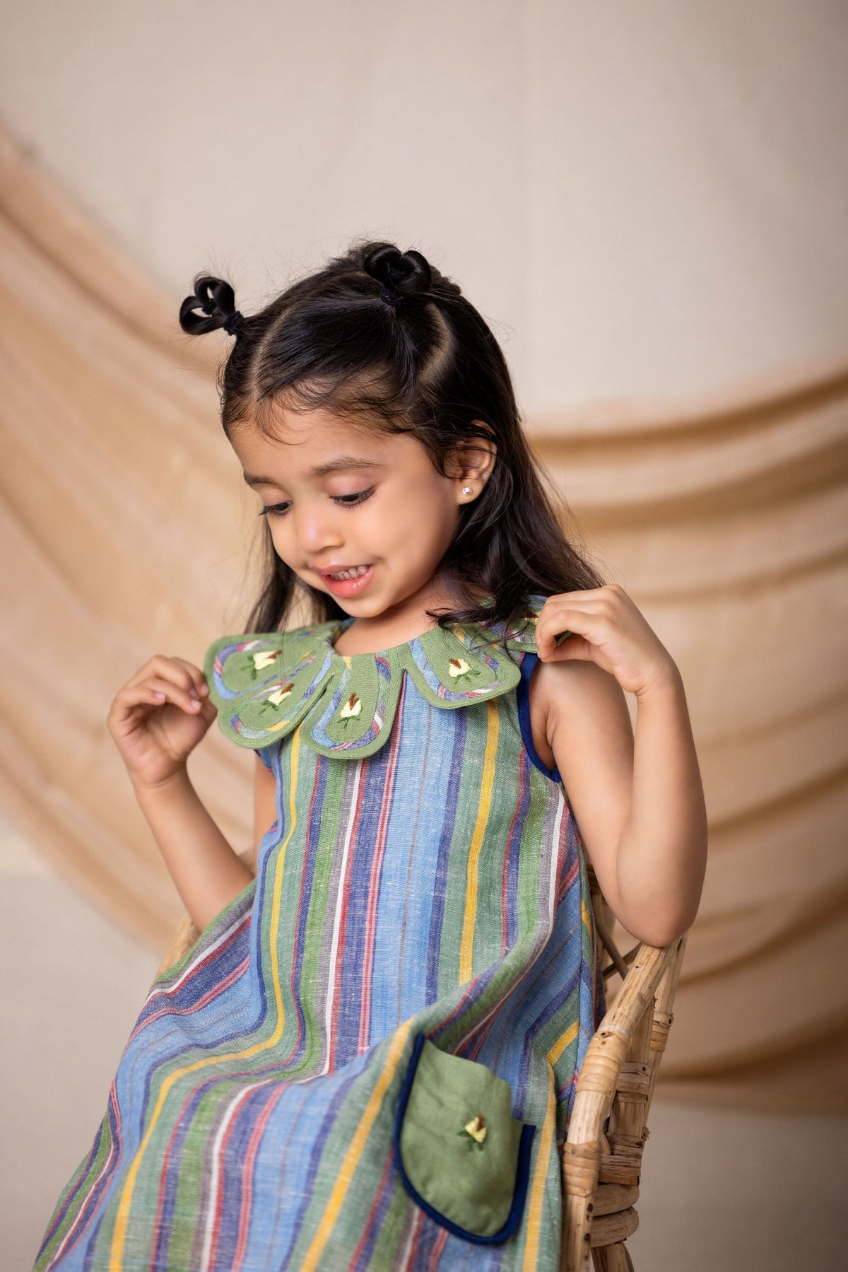 Indigo Prism Dress