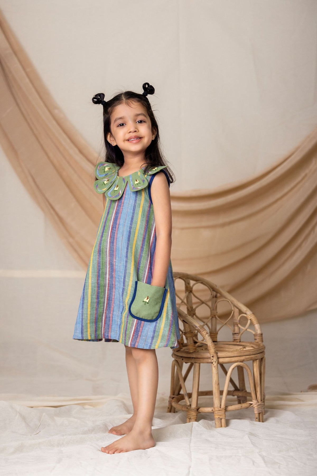 Indigo Prism Dress