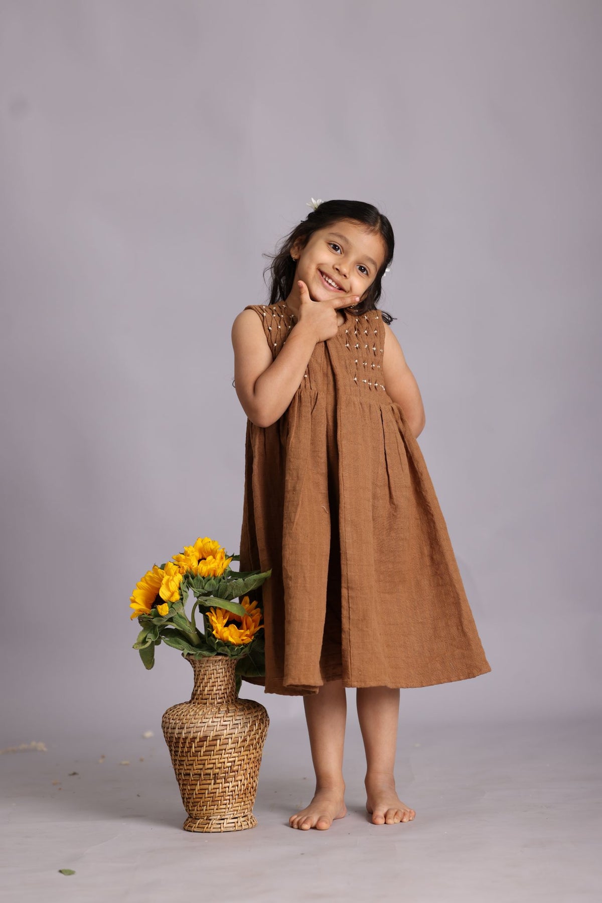 Earthy Hazel dress