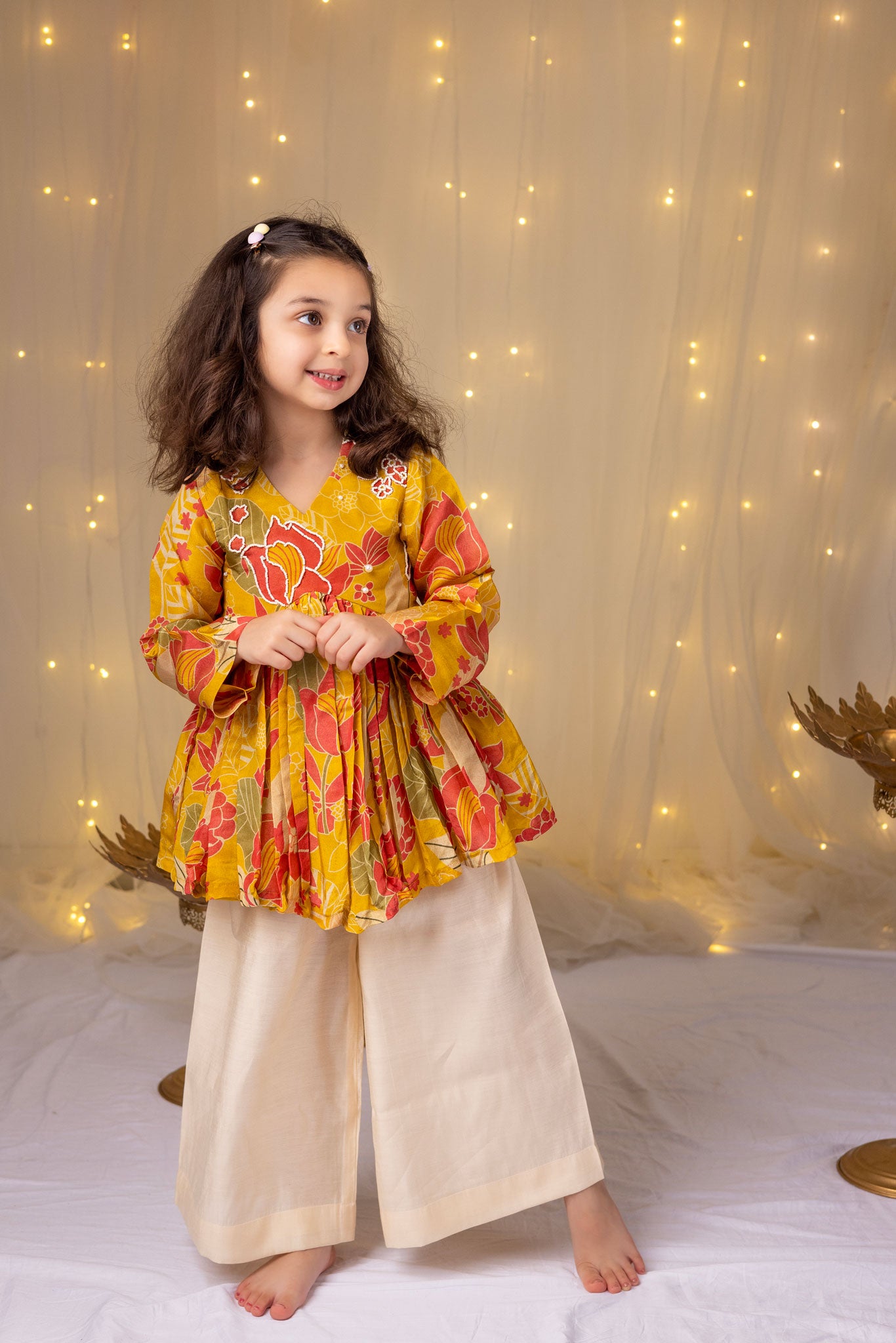 Peplum Top And Pants