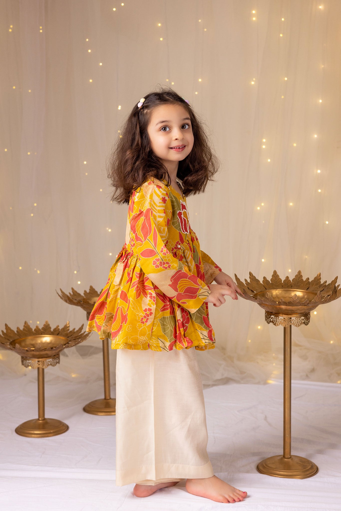 Peplum Top And Pants