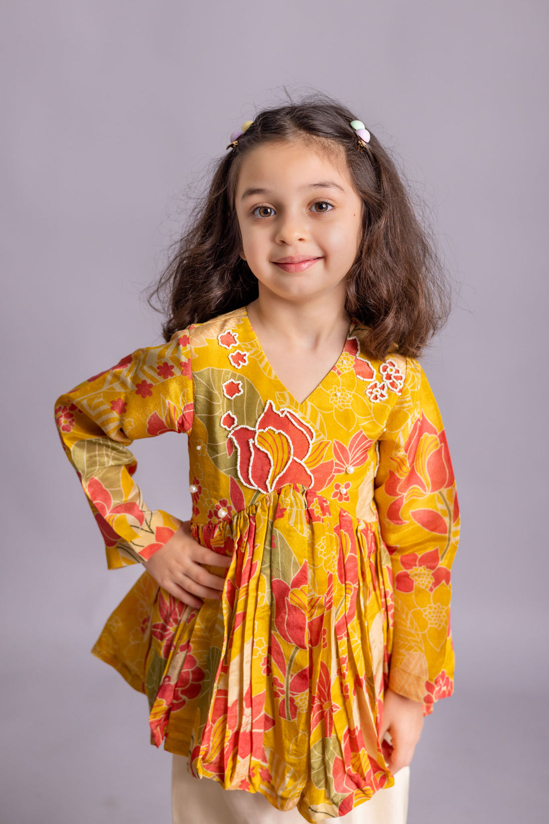 Peplum Top And Pants